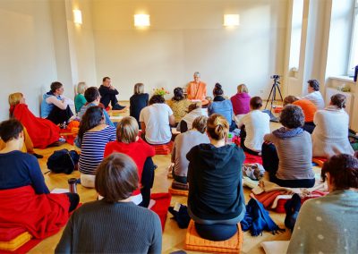 Workshop mit Swami im Wiener Yogazentrum PUREYOGA