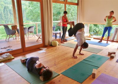 Yoga Urlaub mit Horst im Haus der Stille
