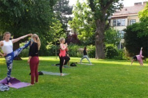 Outdoor Yoga Pureyoga